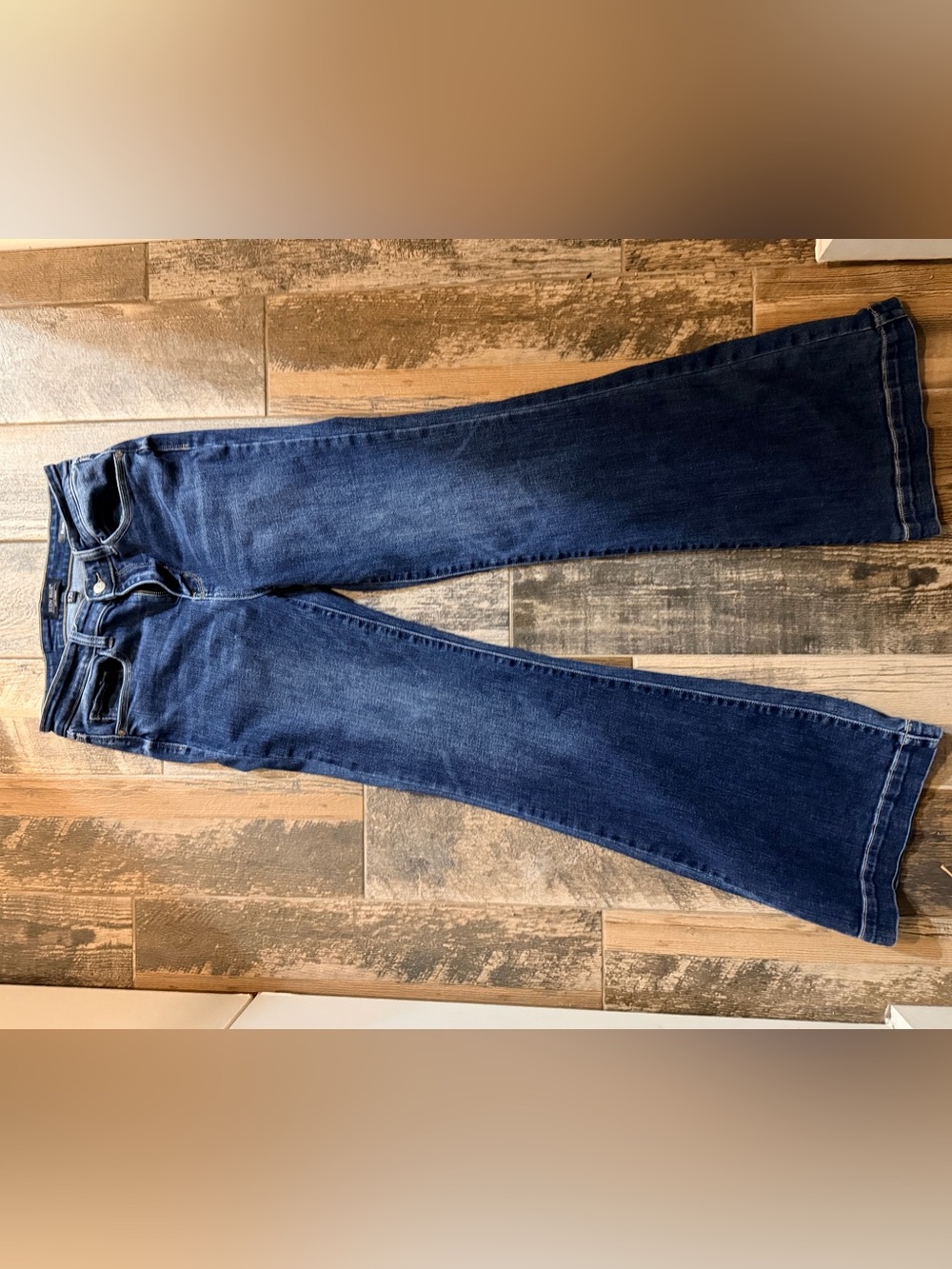 Judy Blue Dark Blue Bootcut Stretch Jeans